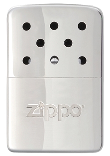 Каталитическая грелка ZIPPO, с покрытием High Polish Chrome, серебристая, на 6 ч, 51x15x74 мм (Серебристый)