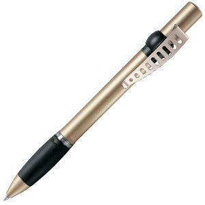 Ручка шариковая с грипом ALLEGRA METAL (Золотистый)