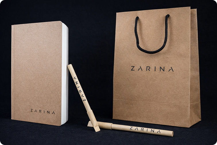ZARINA welcome pack