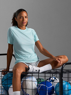 Футболка спортивная женская Vortex Women, ярко-синяя (royal)