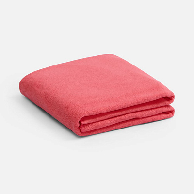 Флисовый плед Warm&Peace XL  (коралловый) (Розовый)