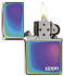Зажигалка ZIPPO Classic лого с покрытием Spectrum™, латунь/сталь,разноцветная,глянцевая, 38x13x57 мм - Фото 3