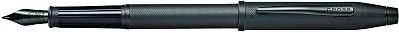Перьевая ручка Cross Century II Black Micro Knurl, перо F (Черный)