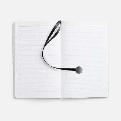 Ежедневник Waltz, недатированный, черный