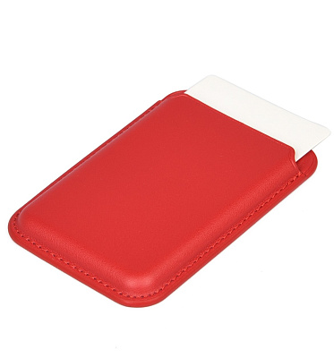 Магнитный держатель карт на телефоне WASAT  (Красный)