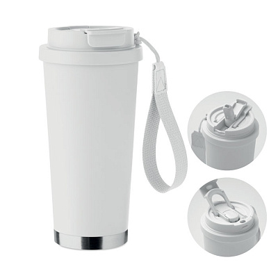 Double wall tumbler 500ml (Белый)