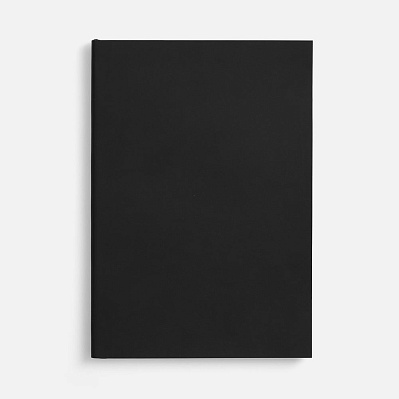 Ежедневник Flat Light, недатированный, черный (Чёрный)