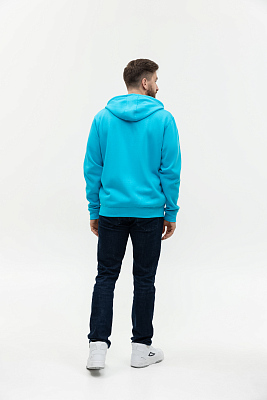 Толстовка мужская STAN с капюшоном на молнии футер с начёсом 280, 17