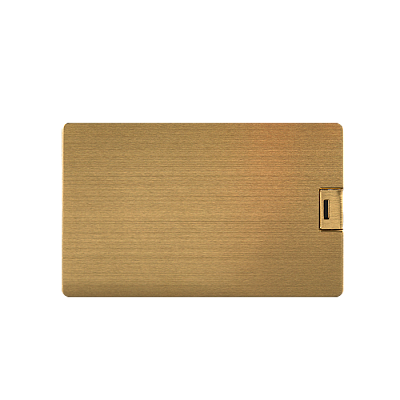 Карточка 08 Визитка металлическая, серебро матовое, 4Гб