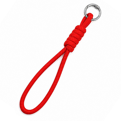 Шнурок на карабине Knotty  (Красный)