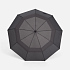 Складной зонт Dome Double с двойным куполом, серый - Фото 2