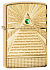 Зажигалка ZIPPO Armor™ с покрытием High Polish Brass, латунь/сталь, золотистая, 38x13x57 мм - Фото 2