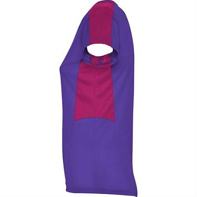 Спортивная футболка SUZUKA женская, ЛИЛОВЫЙ/ТЕМНО-РОЗОВЫЙ 2XL