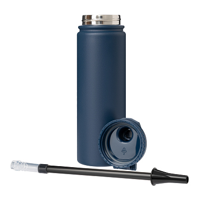 Термобутылка вакуумная герметичная Savona, синяя