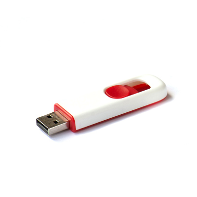 Пластик 08 Слайд промо, желтый, 4Гб