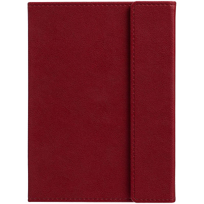 Ежедневник Flap на заказ, недатированный, красный