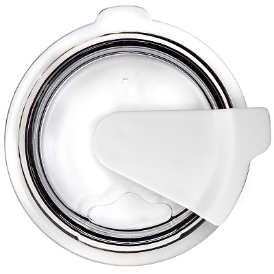 Кружка с крышкой Velvet Duo, софт-тач, тёмно-серая/белая