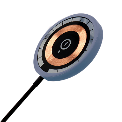 Беспроводное магнитное зарядное устройство Aphia 15W To Go  (Черный/серый)