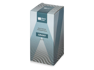 Вакуумная термокружка Grant, soft-touch