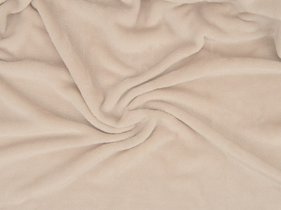 Плед флисовый Natty из переработанного пластика с новогодней биркой