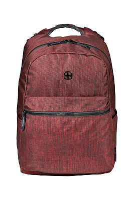 Рюкзак WENGER 14'' , полиэстер, 31 x 24 x 42 см, 22 л (Бордовый)