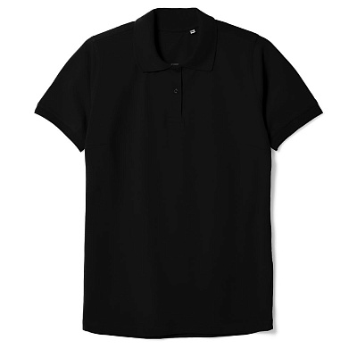 Рубашка поло женская Virma Stretch Lady, черная (Чёрный)