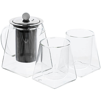 Чайный набор Quadroni в оранжевой коробке