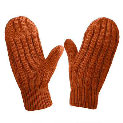 Варежки вязаные НАСВЯЗИ© шерсть/акрил