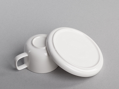 Чайная пара "Гармония", белый