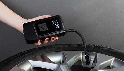 Беспроводной компрессор "Pitstop", черный