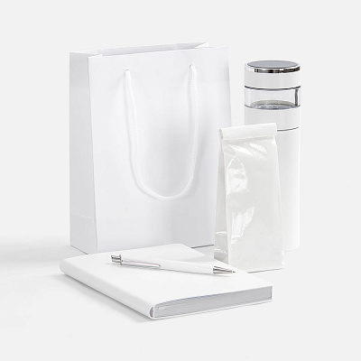 Набор Nebraska Inflow, белый с серебристым (Серебристый)