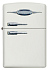 Зажигалка ZIPPO Retro Fridge Design с покрытием White Matte, латунь/сталь, серебристая, 38x13x57 мм - Фото 2
