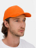 Бейсболка Long Beach, оранжевая - Фото 6