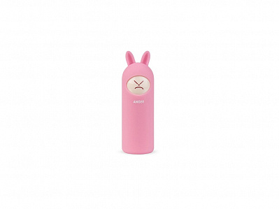 Внешний аккумулятор NEO Rabbit Anger, 5000 mAh (Розовый)