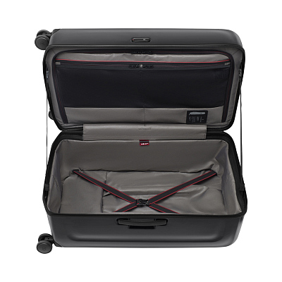 Чемодан VICTORINOX Spectra™ 3.0 Trunk Large Case, чёрный, поликарбонат Sorplas™, 42x36x76 см, 99 л