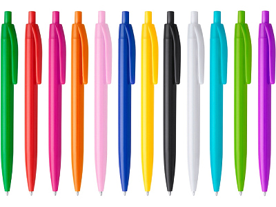 Ручка пластиковая шариковая STIX