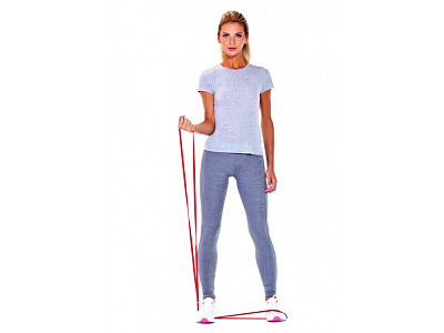 Фитнес-резинка, нагрузка 2-15 кг