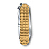 Нож-брелок VICTORINOX Classic SD Precious Alox "Brass Gold", 58 мм, 5 функций, золотистый - Фото 3