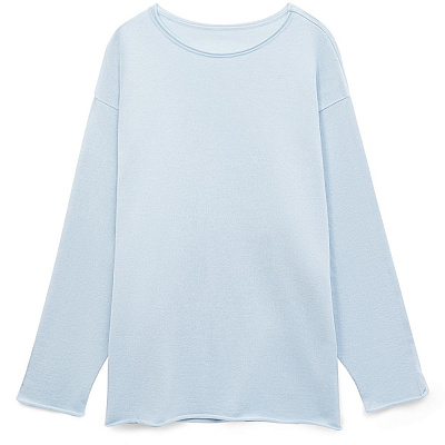 Лонгслив унисекс Siluetti Fuori, светло-голубой (Голубой)