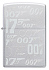 Зажигалка ZIPPO James Bond™ с покрытием Satin Chrome, латунь/сталь, серебристая, 38x13x57 мм - Фото 2