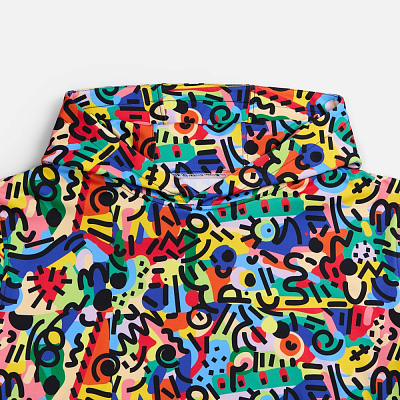 Худи унисекс Morfiss с полной запечаткой на заказ