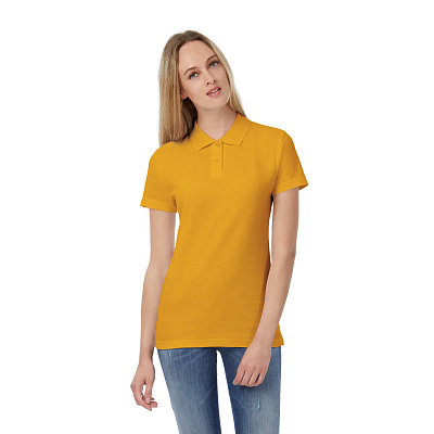 Футболка теннисная женская ID.001/women, ярко-зеленый (Золотисто-желтый)