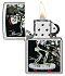 Зажигалка ZIPPO Skateboard Design с покрытием Street Chrome, латунь/сталь, серебристая, 38x13x57 мм - Фото 3
