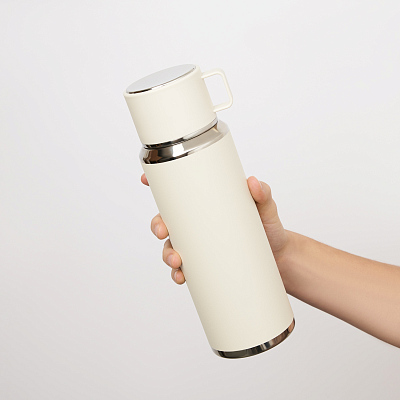 Термос Oslo, бежевый