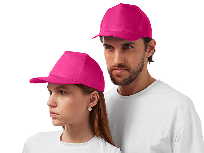 Бейсболка Poly (Фуксия)