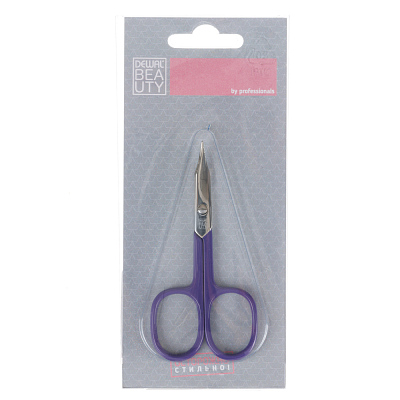 Ножницы Dewal Beauty маникюрные универсальные 9 см, фиолетовый