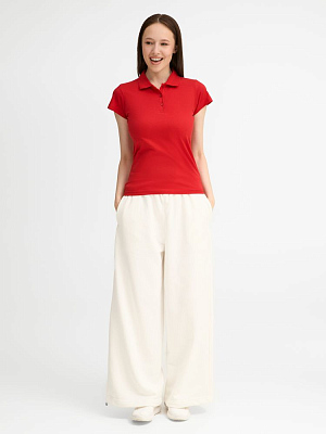 Рубашка поло женская Prescott Women 170, красная