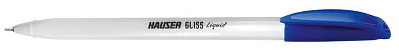 Шариковая ручка Hauser Gliss Pearl, пластик, цвет синий (Синий)