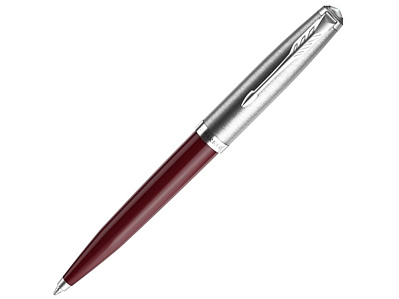 Ручка шариковая Parker 51 Core (Бургунди, серебристый)