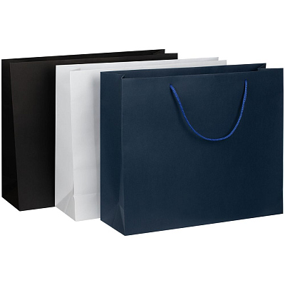 Пакет бумажный Arc L, синий